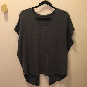 Balance Yoga top - Charcoal